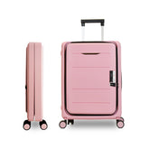 Homestic Luggage Bag | Trolley Bags for Travel | Collapsible Luggage Bag | Travelling Bag | Trolley Bags for Suitcase | Lightweight Luggage Bag | 20P-24P Inch | Rose Pink